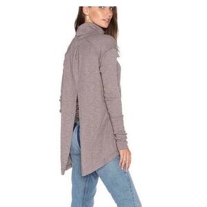 We The Free Taupe Turtleneck Sweater XS